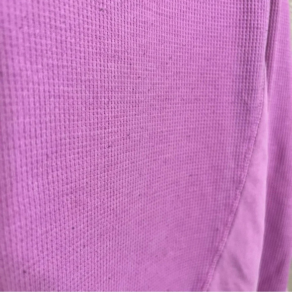 Purple Wild Fable Waffle Knit Long Sleeve - Picture 3 of 7
